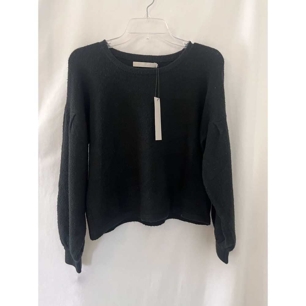 One Grey Day Women's Black V-Neck Sweater Size XS New with Tags